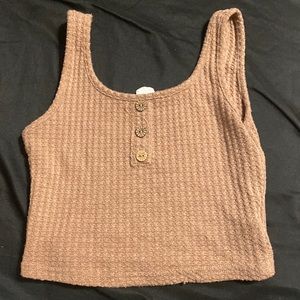 crop top tank top